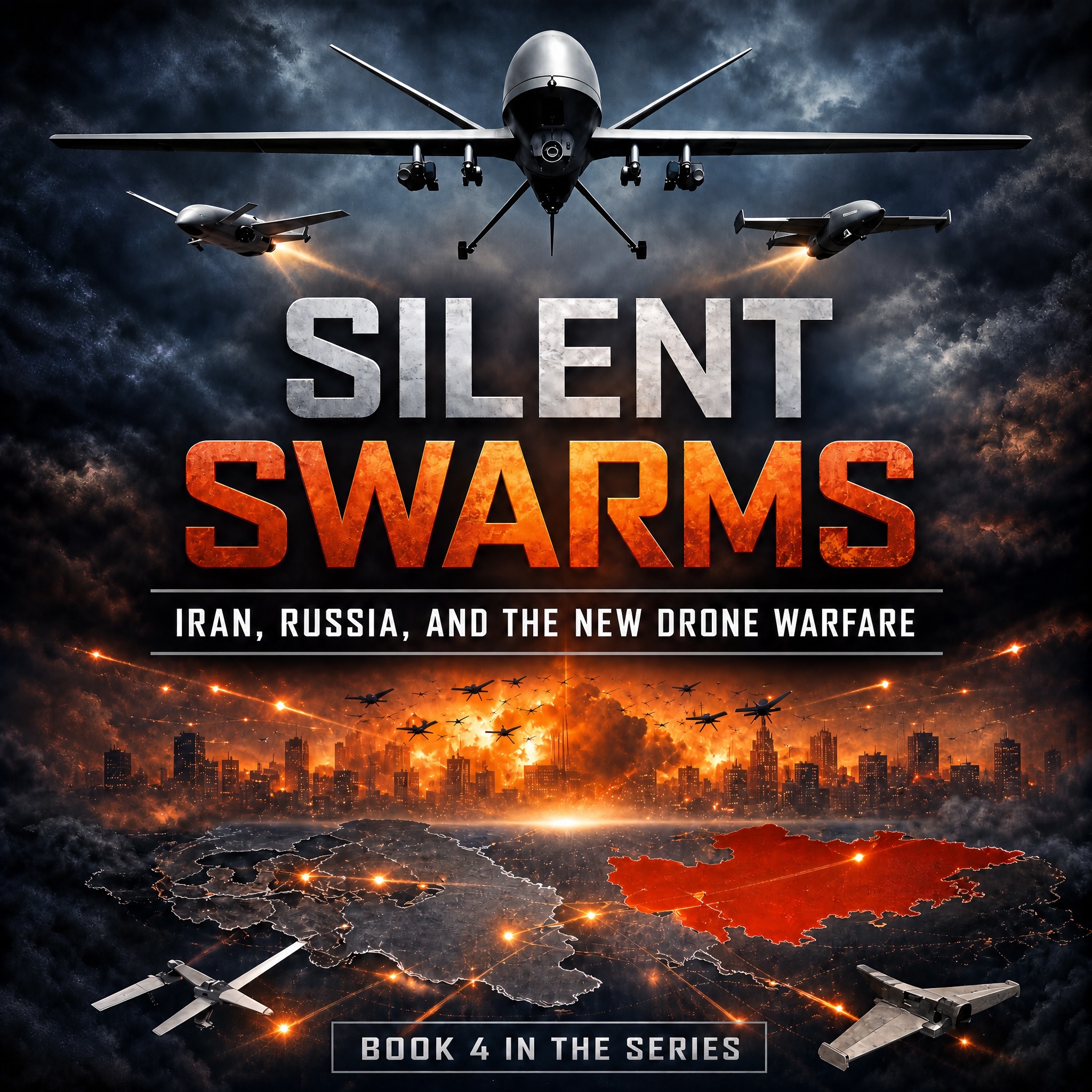 Silent Swarms: Iran, Russia, and the New Drone Warfare — Book Four of the Nations in the Valley Audio Series.