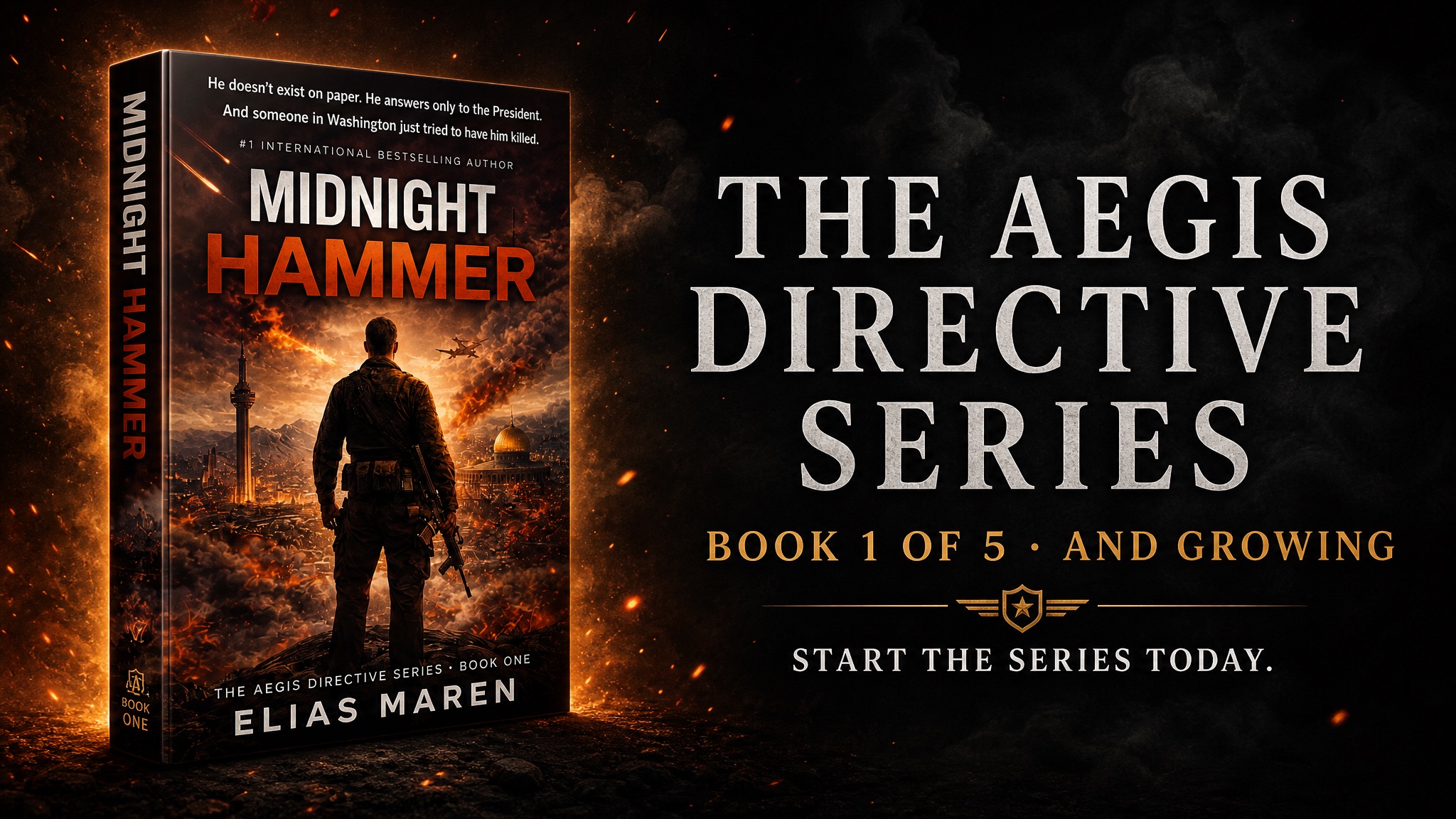 The Aegis Directive Series — Book 1 of 5 and growing. Start the series today.